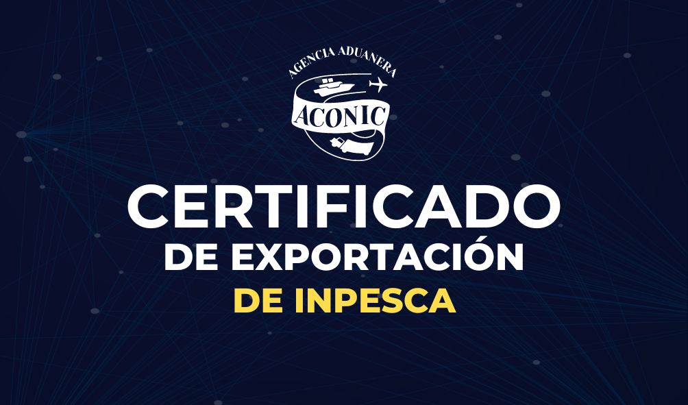 Certificada de Exportación de INPESCA