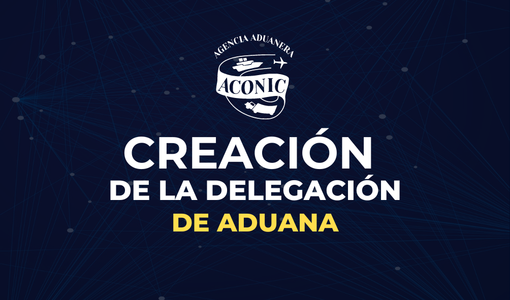 Creación de la Delegación de Aduana