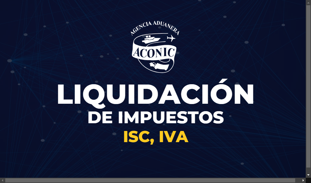 Liquidación de Impuestos ISC, IVA