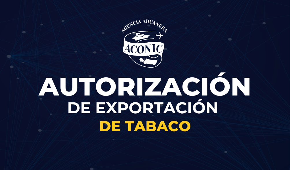 Autorización de Exportación de Tabaco